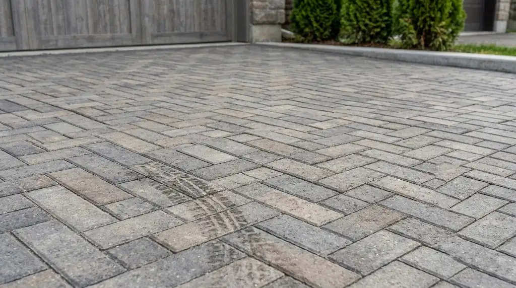 paver driveway installation in cary, nc