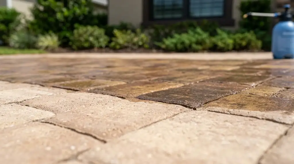 paver sealing in cary, nc
