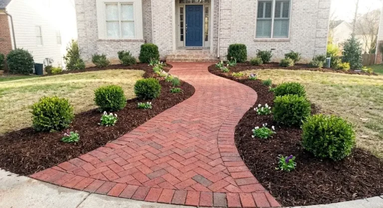 paver walkway in cary, nc